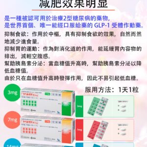 索瑪魯肽口服減肥